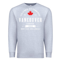 Heather Grey vancouver canada Premium Sweatshirt - artisFamous