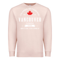 Pale Pink vancouver canada Premium Sweatshirt - artisFamous