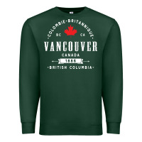 Sports Green vancouver canada Premium Sweatshirt - artisFamous