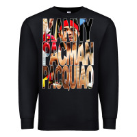 Black manny pacman pacquiao philipino boxer Premium Sweatshirt - artisFamous