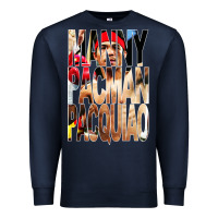 Navy manny pacman pacquiao philipino boxer Premium Sweatshirt - artisFamous
