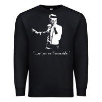 Black marco mengoni l essenziale Premium Sweatshirt - artisFamous