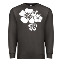Smoke hawaiian flower Premium Sweatshirt - artisFamous