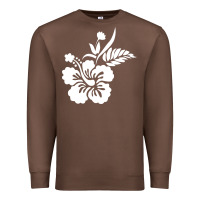 Chestnut hawaiian flower Premium Sweatshirt - artisFamous