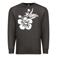 Smoke hawaiian flower Premium Sweatshirt - artisFamous