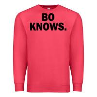 Cardinal bo knows (black text) Premium Sweatshirt - artisFamous