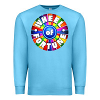 Ocean Blue wheel fortune Premium Sweatshirt - artisFamous