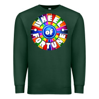 Sports Green wheel fortune Premium Sweatshirt - artisFamous