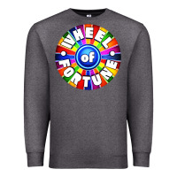 Charcoal Heather wheel fortune Premium Sweatshirt - artisFamous