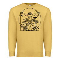Antique Gold drums gift Premium Sweatshirt - artisFamous