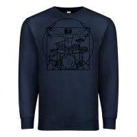 Navy drums gift Premium Sweatshirt - artisFamous