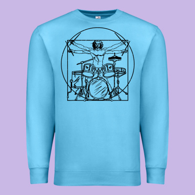 Drums Gift Premium Sweatshirt Designed By Artisfamous