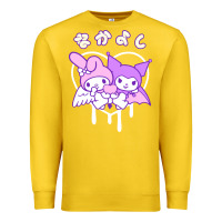 Lemon melody and kuromi heart Premium Sweatshirt - artisFamous