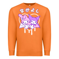 Carrot melody and kuromi heart Premium Sweatshirt - artisFamous