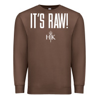 Chestnut official hell's kitchen it's raw Premium Sweatshirt - artisFamous