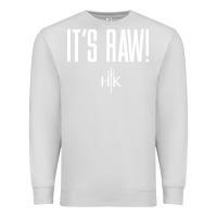 Dove Grey official hell's kitchen it's raw Premium Sweatshirt - artisFamous