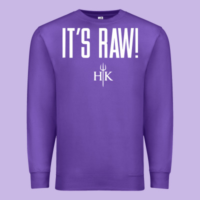 Official Hell's Kitchen It's Raw Premium Sweatshirt Designed By Artisfamous