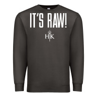Smoke official hell's kitchen it's raw Premium Sweatshirt - artisFamous