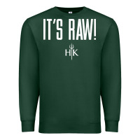 Sports Green official hell's kitchen it's raw Premium Sweatshirt - artisFamous
