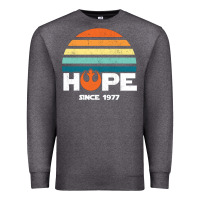 Charcoal Heather hope since 1977 Premium Sweatshirt - artisFamous