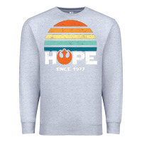 Heather Grey hope since 1977 Premium Sweatshirt - artisFamous