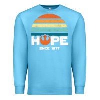 Ocean Blue hope since 1977 Premium Sweatshirt - artisFamous