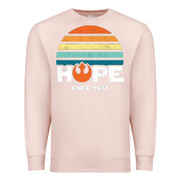 Pale Pink hope since 1977 Premium Sweatshirt - artisFamous