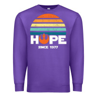 Purple hope since 1977 Premium Sweatshirt - artisFamous