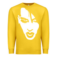 Lemon marilyn manson face Premium Sweatshirt - artisFamous