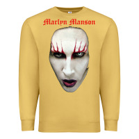 Antique Gold marilyn manson Premium Sweatshirt - artisFamous