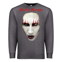 Charcoal Heather marilyn manson Premium Sweatshirt - artisFamous