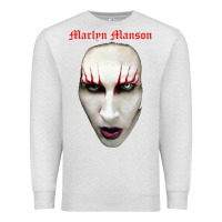 Oatmeal Heather marilyn manson Premium Sweatshirt - artisFamous