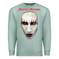 Seafoam marilyn manson Premium Sweatshirt - artisFamous