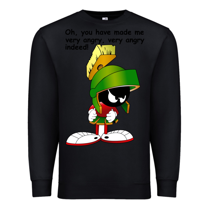 Marvin The Martian Looney Toons Premium Sweatshirt by artisFamous | Teevron