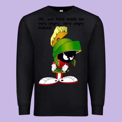 Marvin The Martian Looney Toons Premium Sweatshirt Designed By Artisfamous