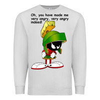 Dove Grey marvin the martian looney toons Premium Sweatshirt - artisFamous