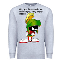 Heather Grey marvin the martian looney toons Premium Sweatshirt - artisFamous