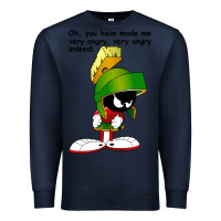 Navy marvin the martian looney toons Premium Sweatshirt - artisFamous