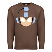 Chestnut mega man retro video game face Premium Sweatshirt - artisFamous
