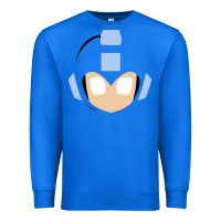 True Royal mega man retro video game face Premium Sweatshirt - artisFamous