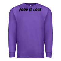 Purple food is love Premium Sweatshirt - artisFamous