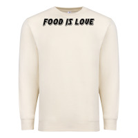 Sandshell food is love Premium Sweatshirt - artisFamous