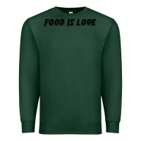 Sports Green food is love Premium Sweatshirt - artisFamous