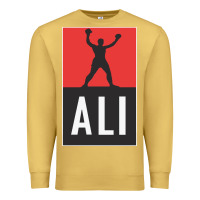 Antique Gold ali the legend Premium Sweatshirt - artisFamous