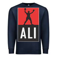 Navy ali the legend Premium Sweatshirt - artisFamous