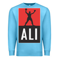 Ocean Blue ali the legend Premium Sweatshirt - artisFamous