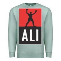Seafoam ali the legend Premium Sweatshirt - artisFamous