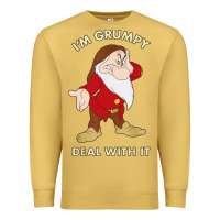 Antique Gold santa grumpy Premium Sweatshirt - artisFamous