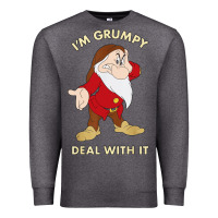 Charcoal Heather santa grumpy Premium Sweatshirt - artisFamous