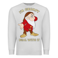 Dove Grey santa grumpy Premium Sweatshirt - artisFamous